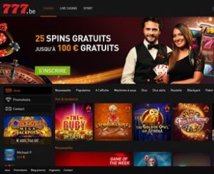 Casino777 meilleur casino en ligne 2019 en Belgique